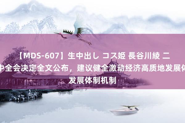 【MDS-607】生中出し コス姫 長谷川綾 二十届三中全会决定全文公布，建议健全激动经济高质地发展体制机制