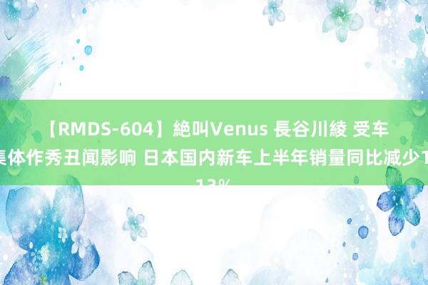 【RMDS-604】絶叫Venus 長谷川綾 受车企集体作秀丑闻影响 日本国内新车上半年销量同比减少13%