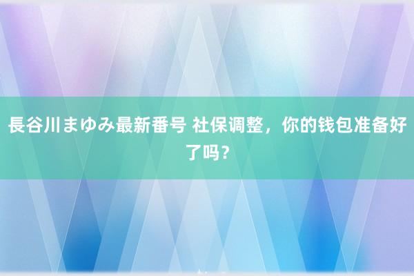 長谷川まゆみ最新番号 社保调整，你的钱包准备好了吗？